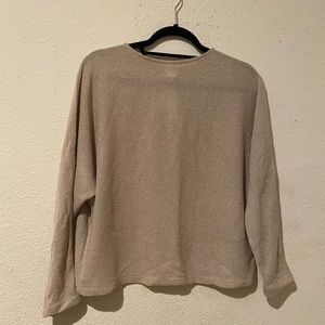 Hm beige knit sweater